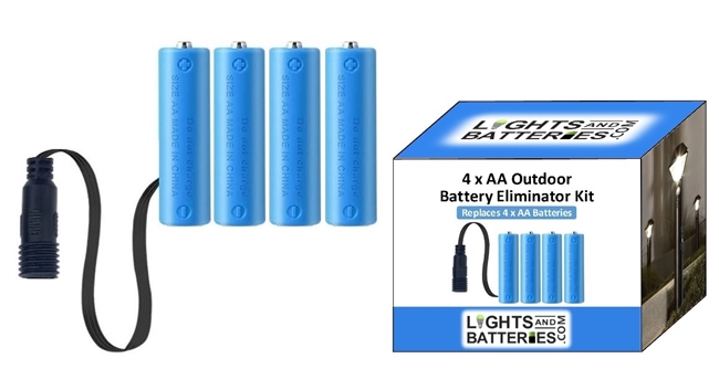 4 x AA Outdoor Battery Eliminator Kit