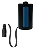 D Active Dummy Cell Battery - 11" Thin Flat Flexible Cable - 5.5mm x 2.1mm Barrel Socket - Works with Battery Eliminator Kits